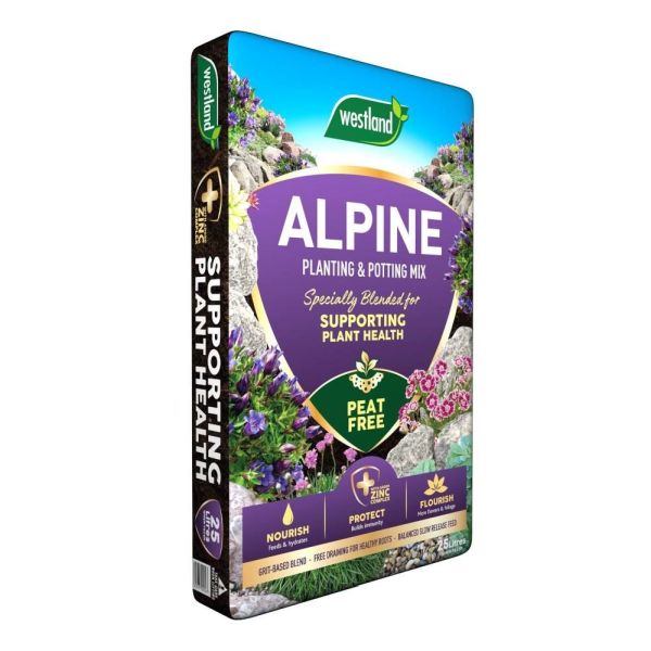 Alpine Peat Free Potting Mix 25 Litre